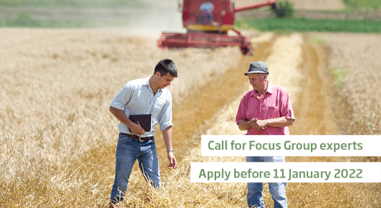 Trije javni pozivi za izraz interesa za sodelovanja v fokusnih skupinah EIP-AGRI – uporaba pesticidov, upravljanje hranil in upravljanje z vodami